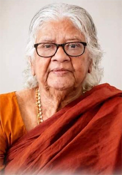 Portrait photograph of Smt. Maddali Bala Saraswathi